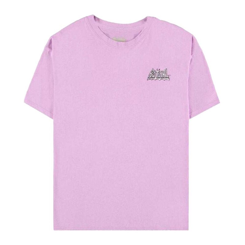DC Womens/Ladies Batgirl Graphic Regular T-Shirt / Pink